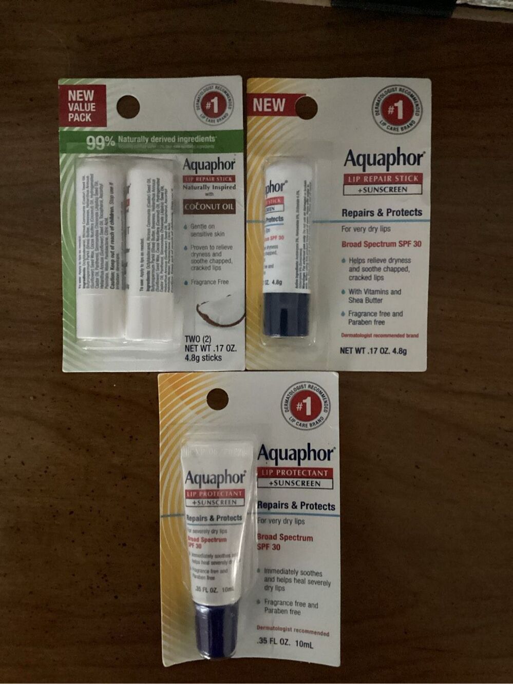 Aquaphor Products All 3